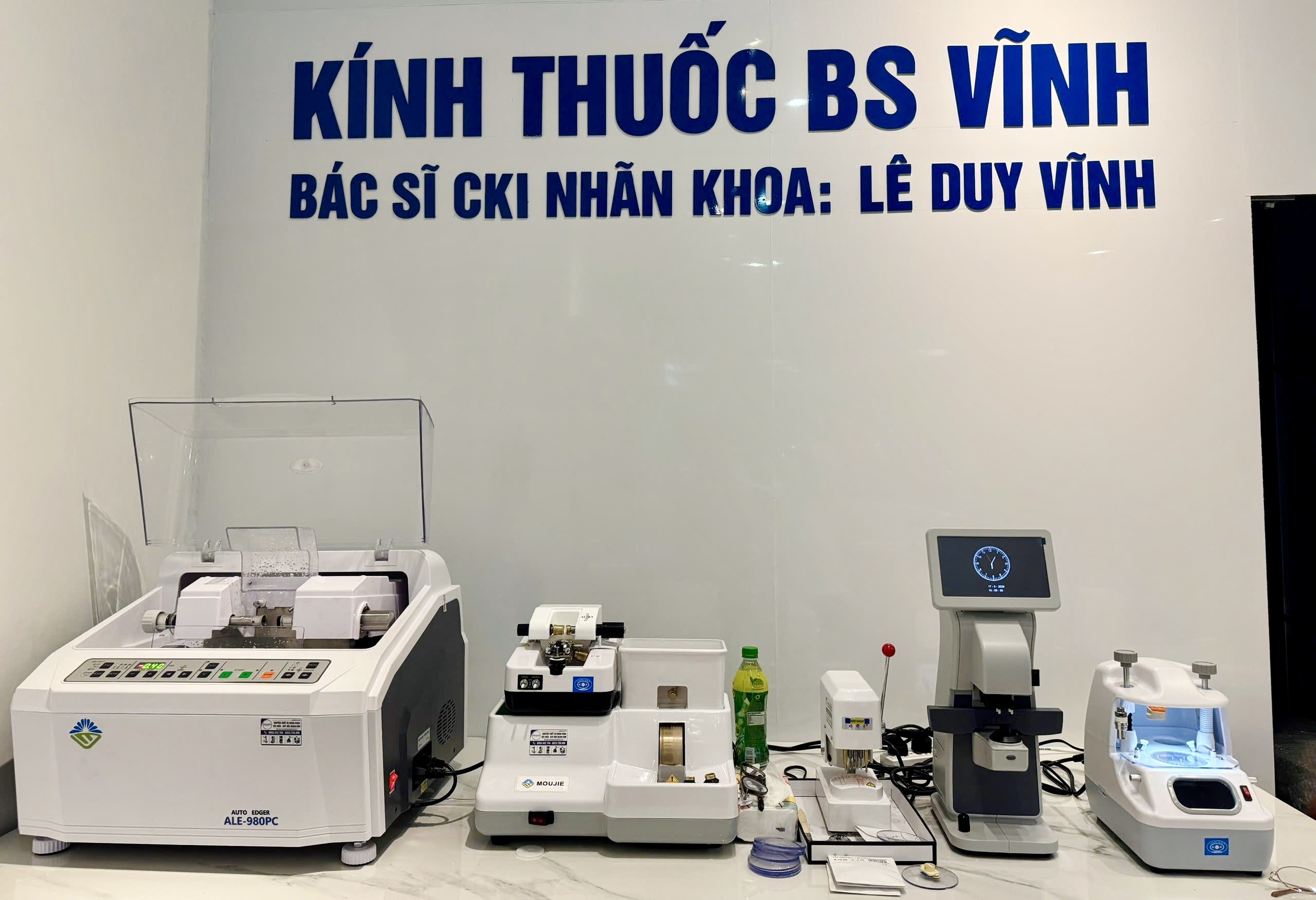 Máy mài ALE-980PC và bộ máy con đi kèm