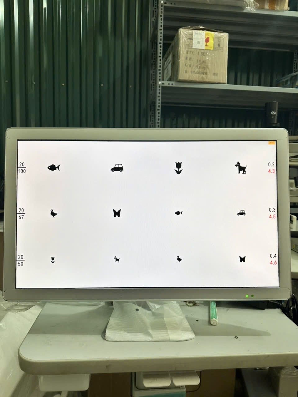 Màn hình thử thị lực điện tử