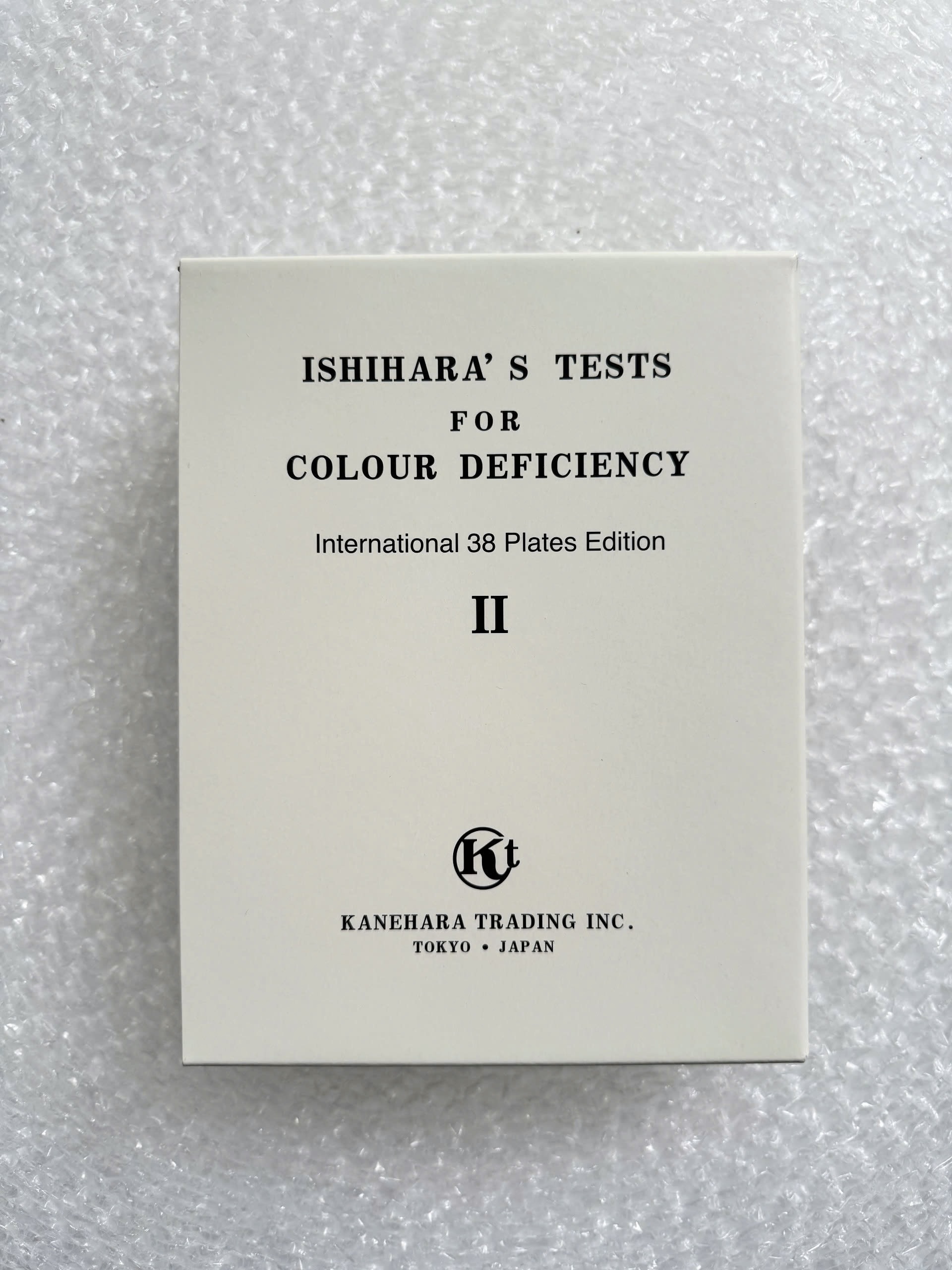 Sách thử mù màu ISHIHARA 38 Tấm