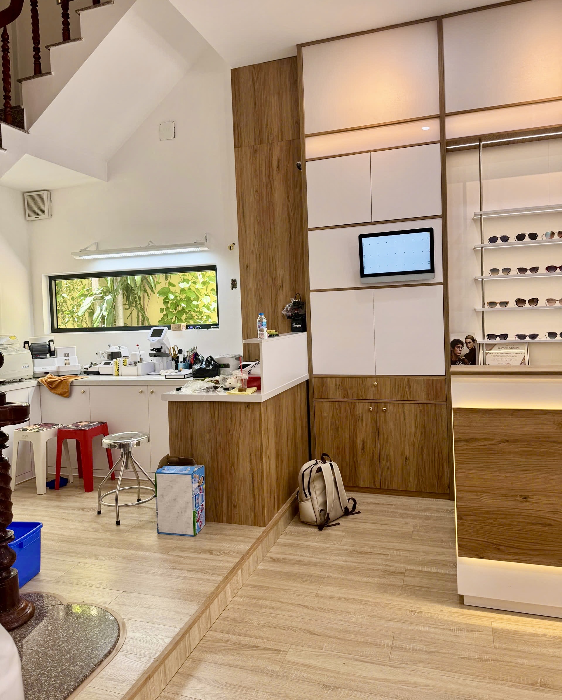 Lắp đặt full hệ thống máy mài lắp kính tại Bình Định 