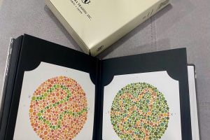 Sách thử mù màu ISHIHARA 38 Tấm