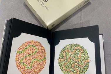 Sách thử mù màu ISHIHARA 38 Tấm