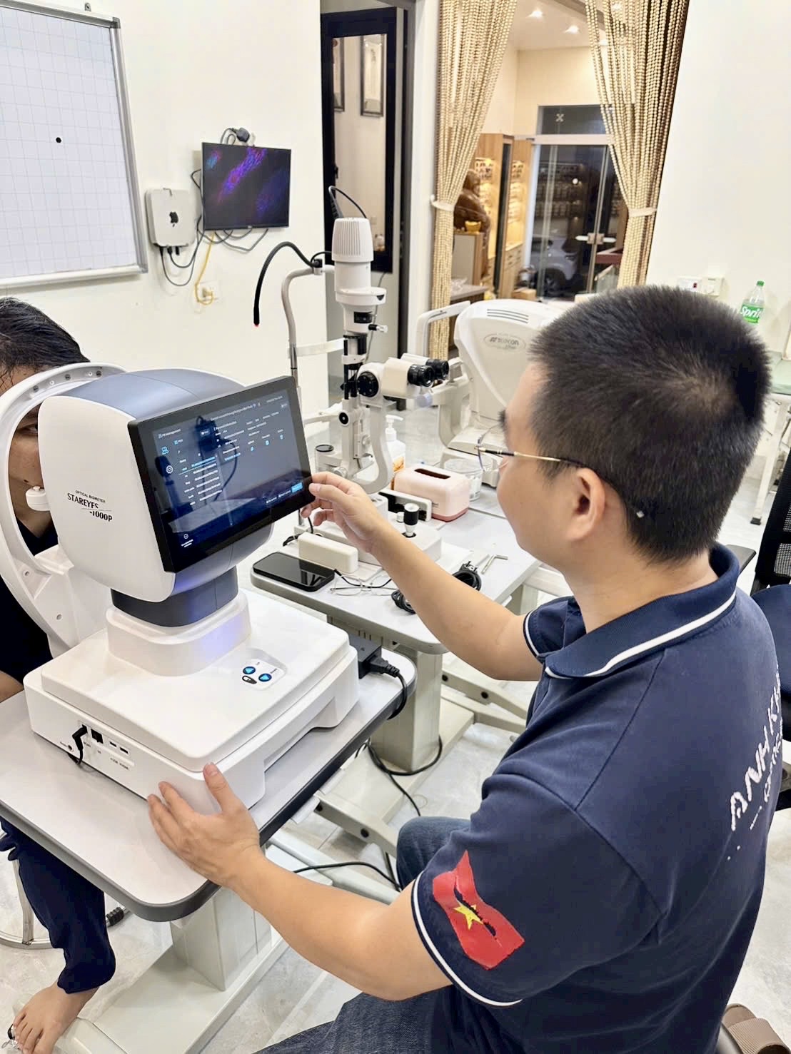 Sinh trắc học nhãn cầu StarEyes-1000P